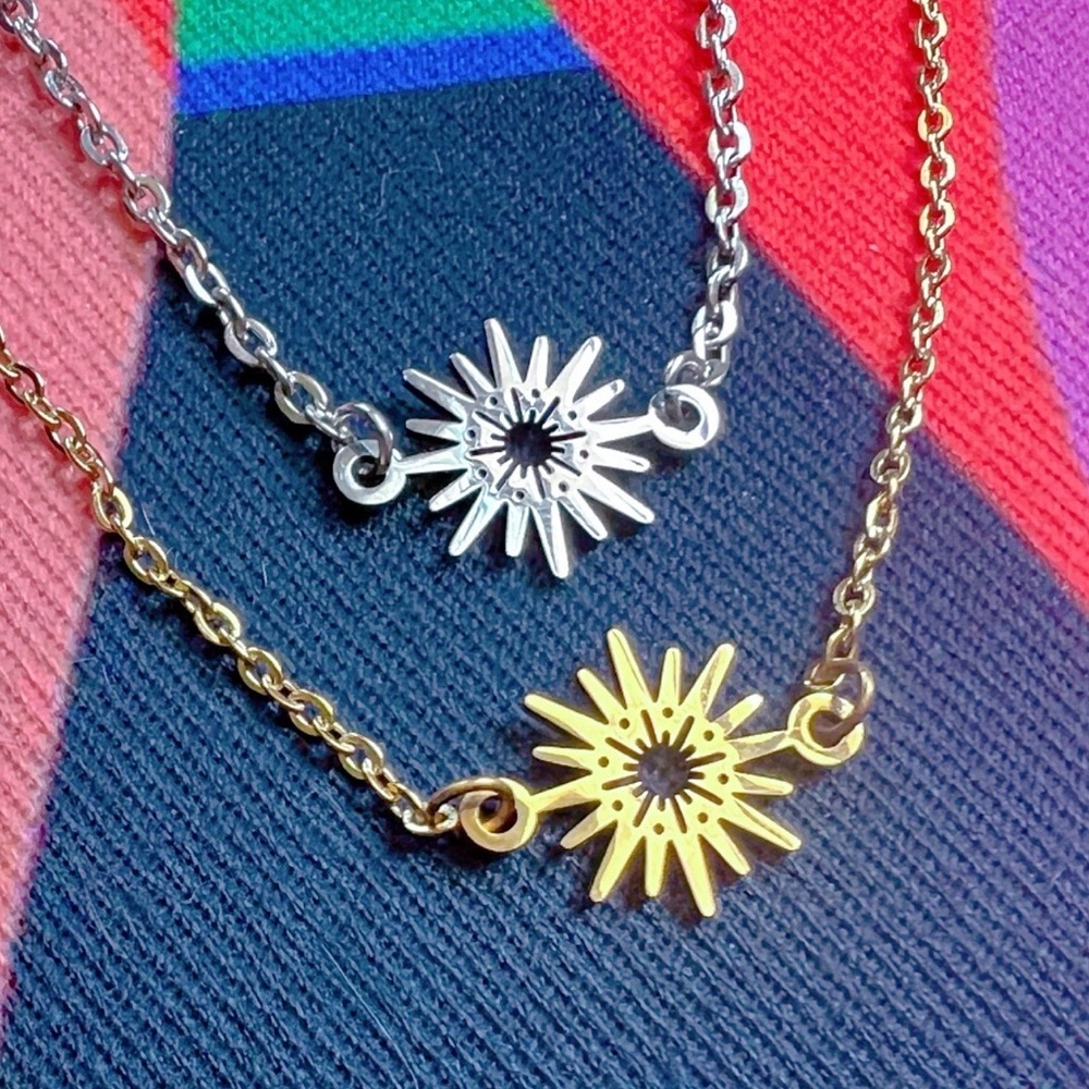 Dainty Sun Necklace